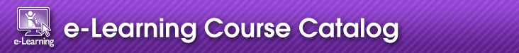 E-Learning Course Catalog