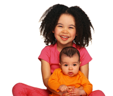 Two happy children